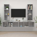 vidaXL | Wand TV Schrank | Wandmontiert 4 pcs 37 x 37 x 107,5 cm