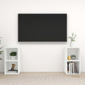vidaXL TV-Schränke 2 Stk. Weiß 72x35x36,5 cm Holzwerkstoff