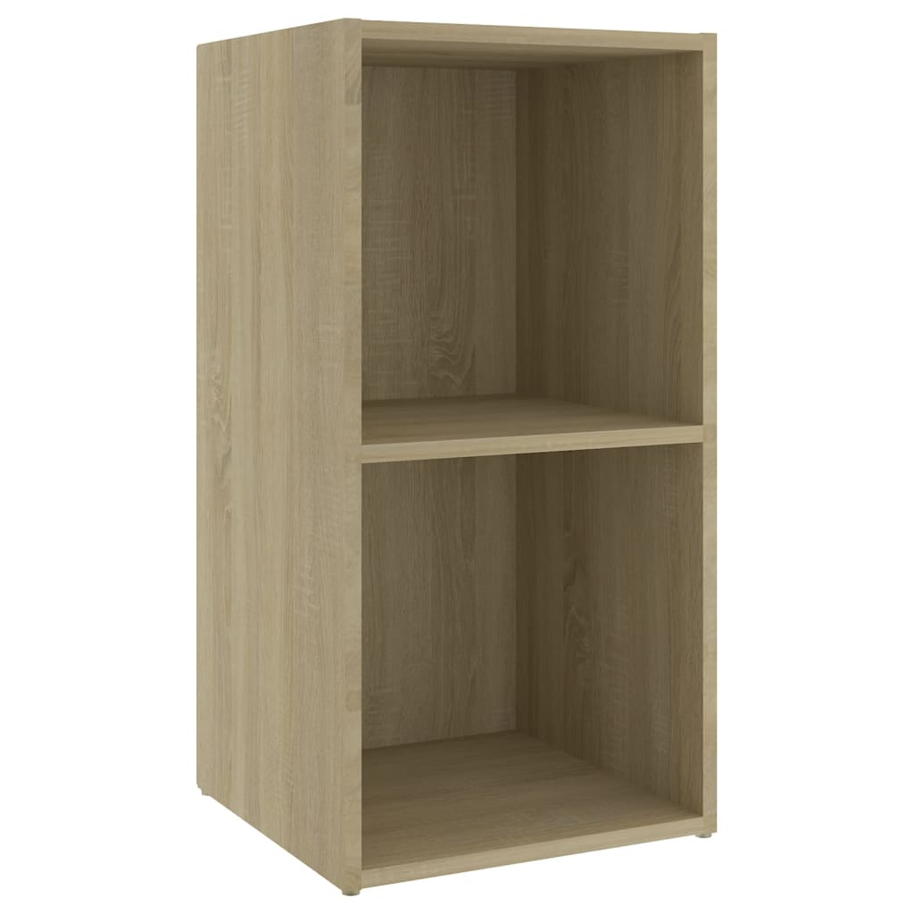 vidaXL TV-Schränke 2 Stk. Sonoma-Eiche 72x35x36,5 cm Holzwerkstoff