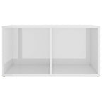 vidaXL TV-Schränke 2 Stk. Hochglanz-Weiß 72x35x36,5 cm Holzwerkstoff