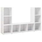 vidaXL | TV-Schränk | 3 pcs 37 x 35 x 107.5 cm