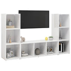 vidaXL | TV-Schränk | 3 pcs 37 x 35 x 107.5 cm