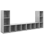 vidaXL | TV-Schränk | 4 pcs 37 x 35 x 107.5 cm