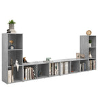 vidaXL | TV-Schränk | 4 pcs 37 x 35 x 107.5 cm