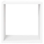 vidaXL Würfelregale 4 Stk. Weiß 30x15x30 cm
