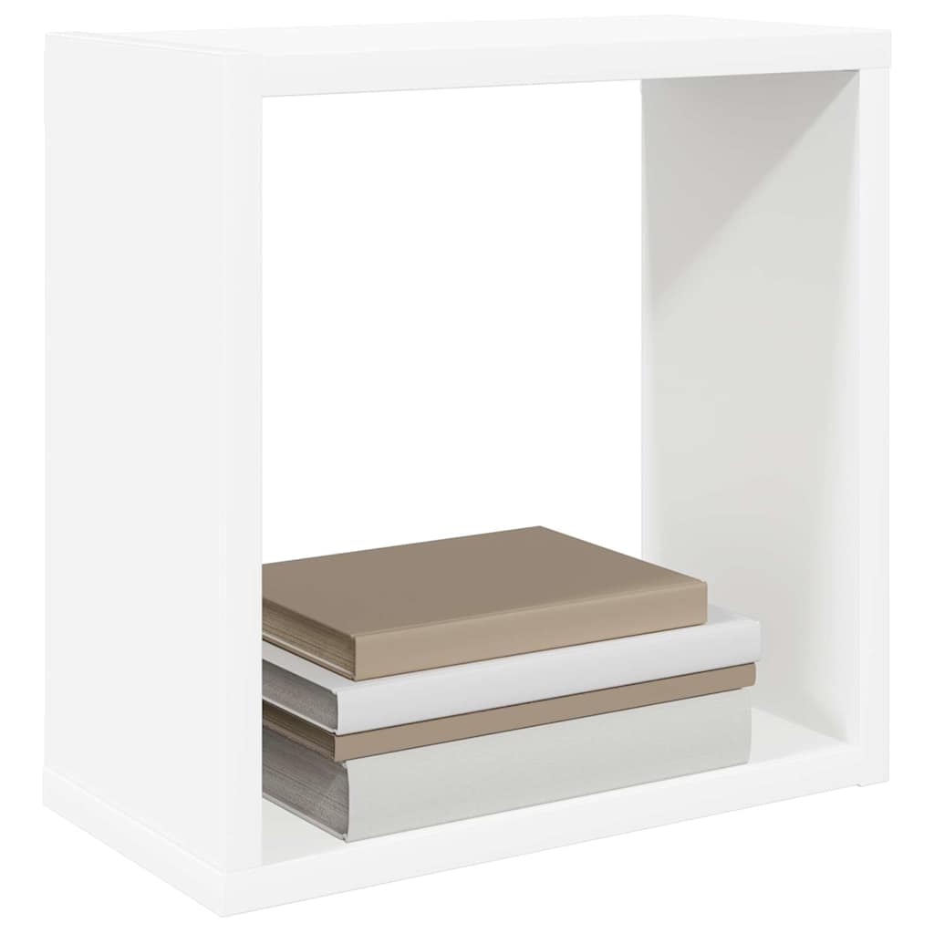 vidaXL Würfelregale 6 Stk. Weiß 30x15x30 cm