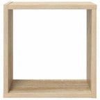 vidaXL Würfelregale 4 Stk. Sonoma-Eiche 30x15x30 cm