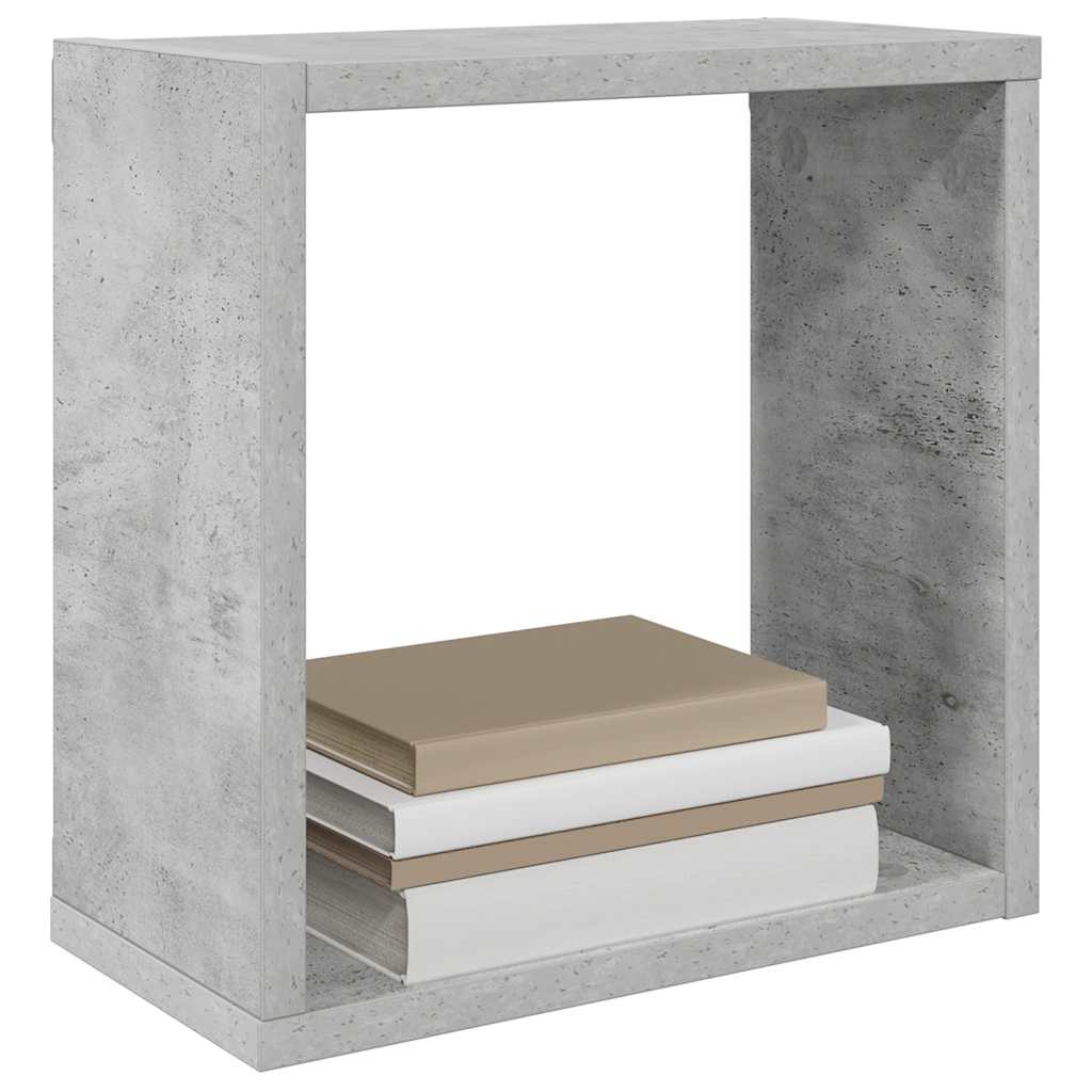 vidaXL Würfelregale 6 Stk. Betongrau 30x15x30 cm