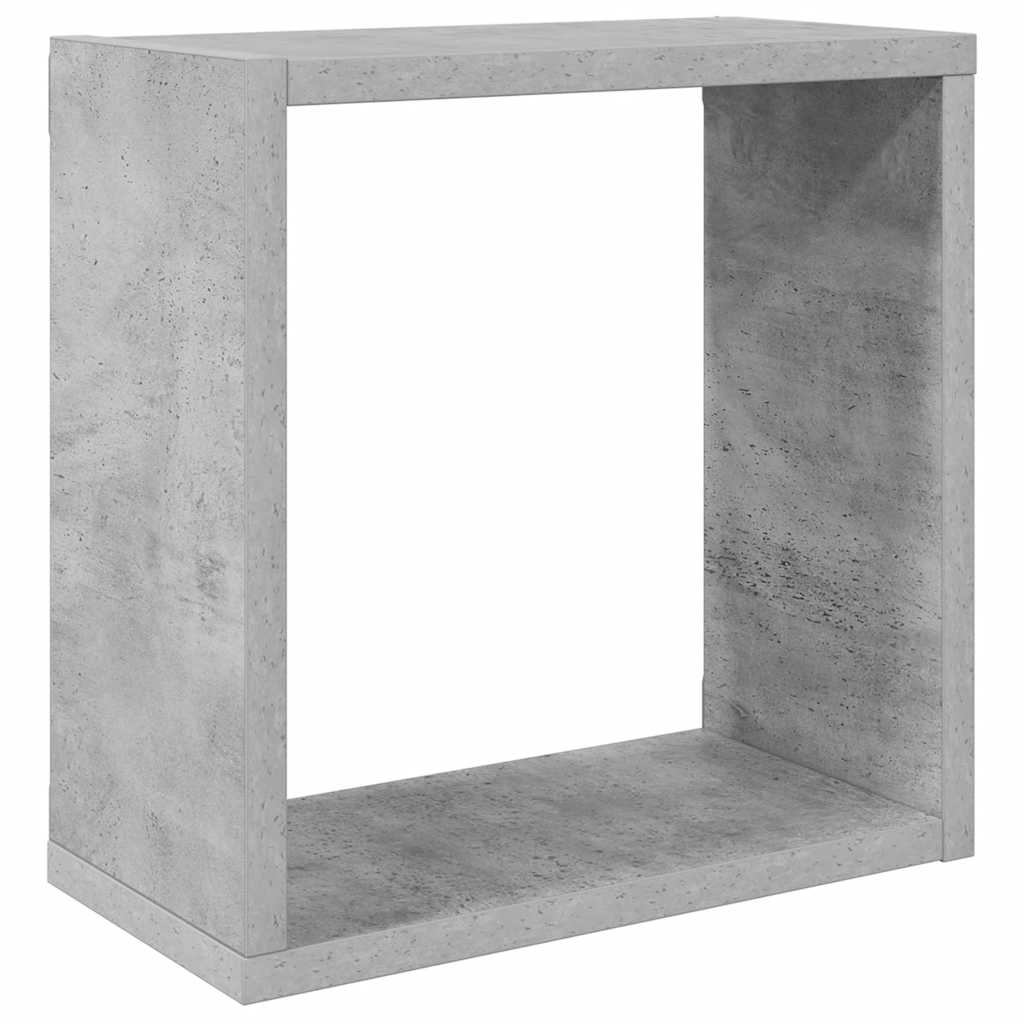 vidaXL Würfelregale 6 Stk. Betongrau 30x15x30 cm