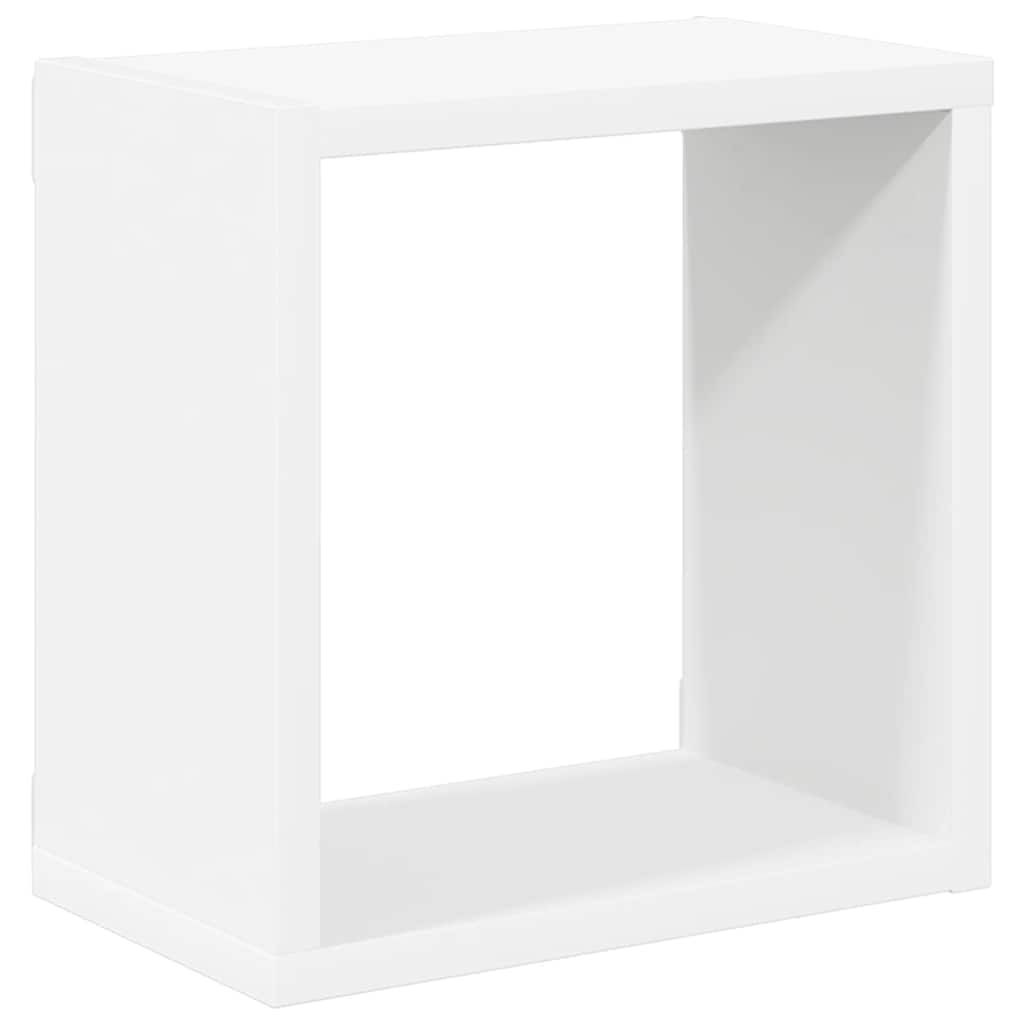 vidaXL Würfelregale 6 Stk. Weiß und Sonoma-Eiche 26x15x26 cm