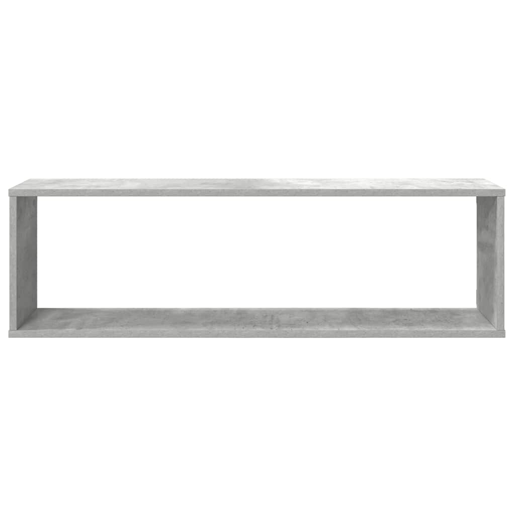 vidaXL Würfelregale 6 Stk. Betongrau 100x15x30 cm Holzwerkstoff