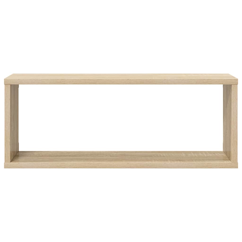 vidaXL Würfelregale 6 Stk. Sonoma-Eiche 60x15x23 cm Holzwerkstoff