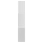 vidaXL Würfelregal Weiß 78x15x93 cm Holzwerkstoff