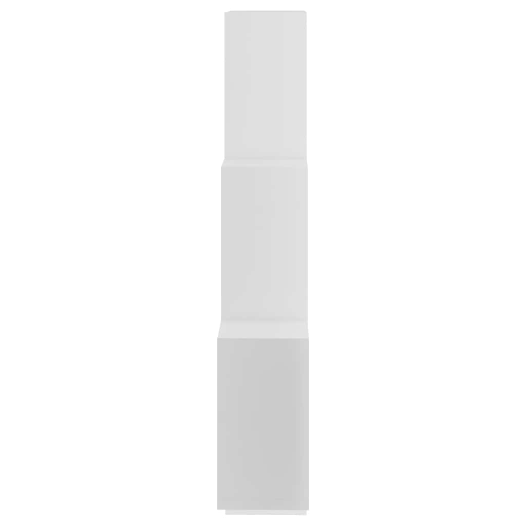 vidaXL Würfelregal Weiß 78x15x93 cm Holzwerkstoff
