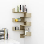 vidaXL Wand-Eckregale 2 Stk. Sonoma-Eiche 40x40x50 cm Holzwerkstoff