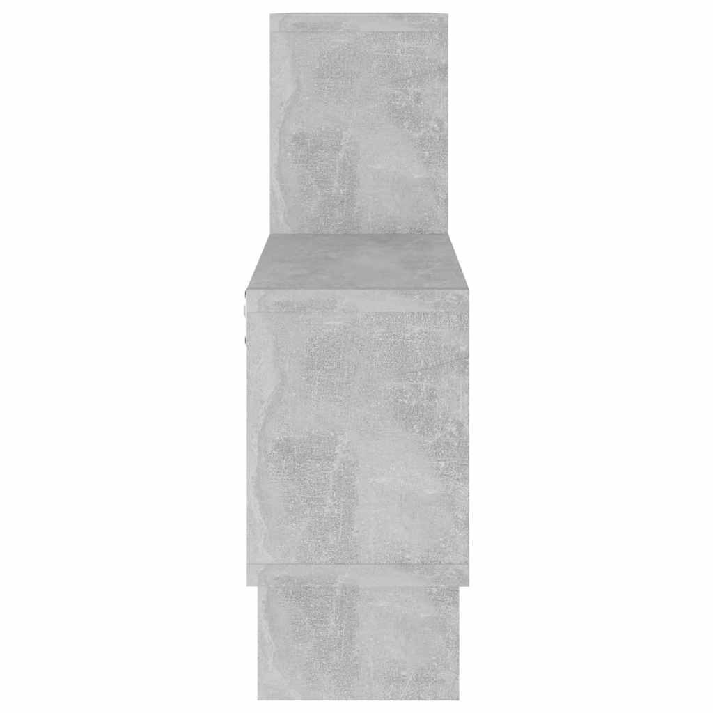 vidaXL Wandregal in Autoform Betongrau 82x15x51 cm Holzwerkstoff