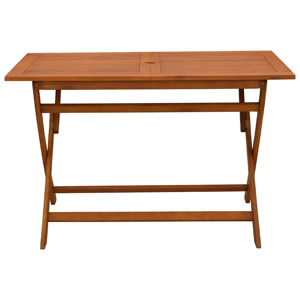 vidaXL Gartentisch Klappbar 120x70x75 cm Massivholz Eukalyptus