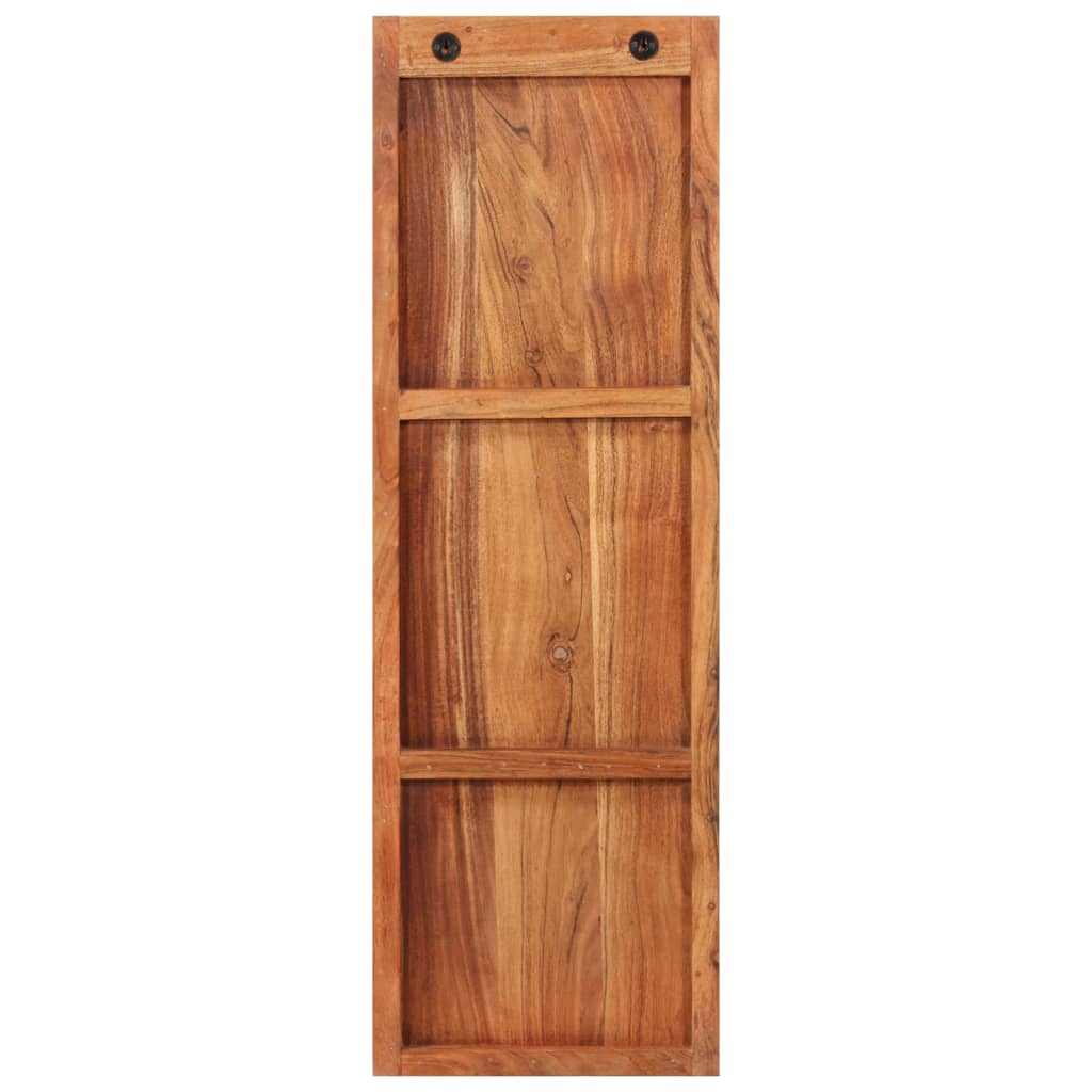 vidaXL Wandgarderoben 2 Stk. 36x3x110 cm Massivholz Akazie