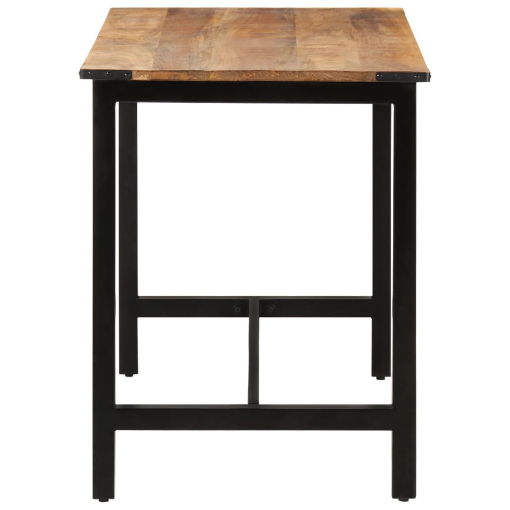 vidaXL Esstisch 110x60x76 cm Massivholz Mango