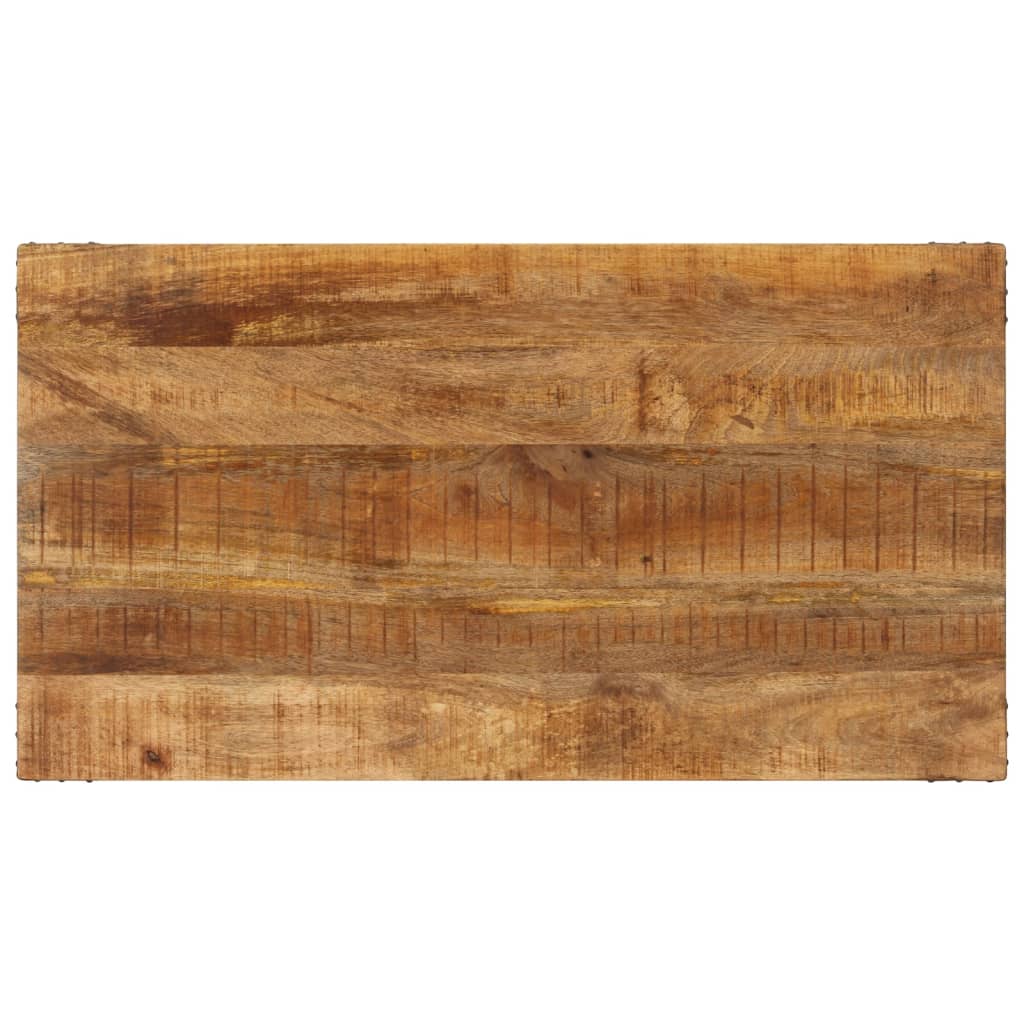 vidaXL Esstisch 110x60x76 cm Massivholz Mango