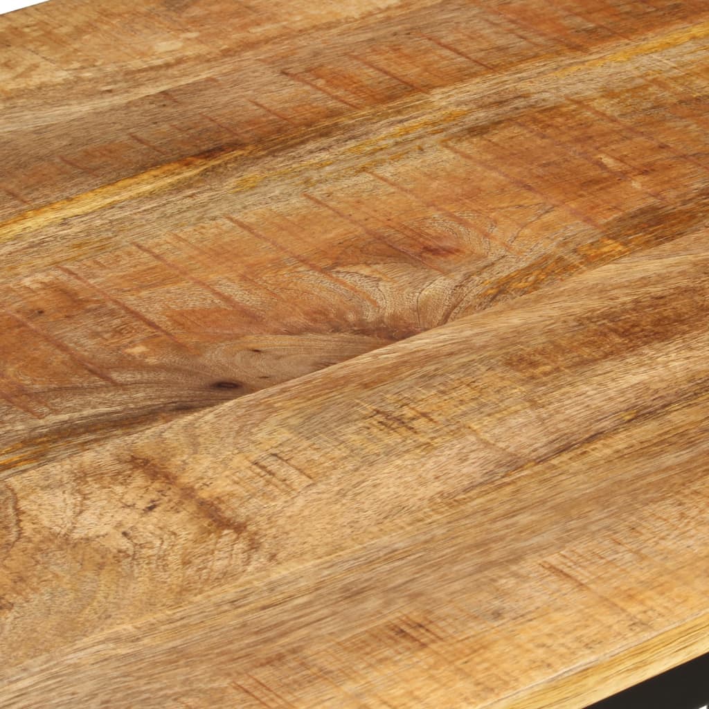 vidaXL Esstisch 110x60x76 cm Massivholz Mango