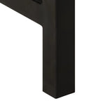 vidaXL Esstisch 110x60x76 cm Massivholz Mango