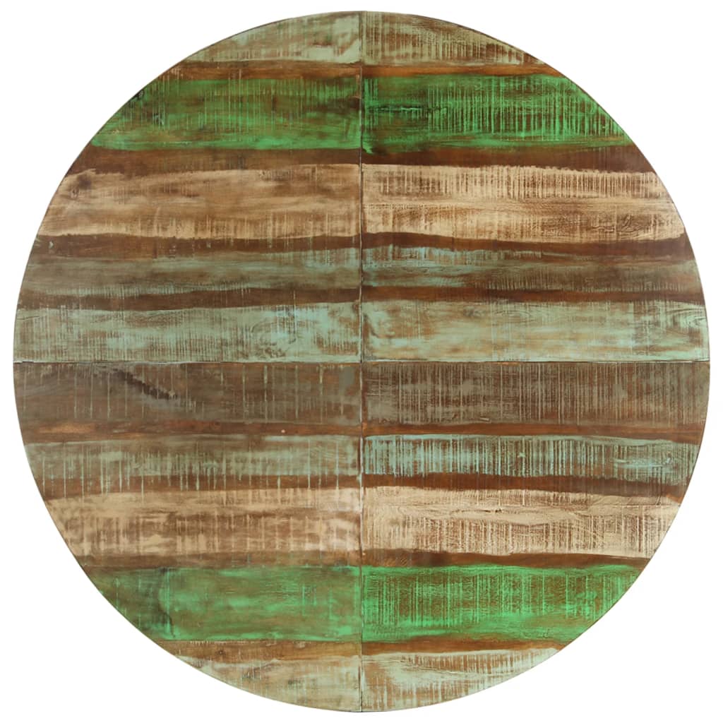 vidaXL Esstisch 110x75 cm Altholz Massivholz