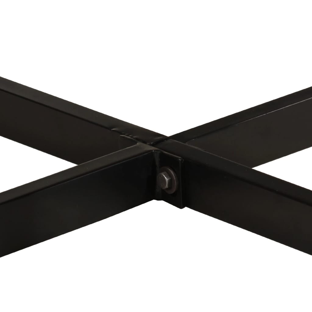 vidaXL Esstisch 110x75 cm Altholz Massivholz