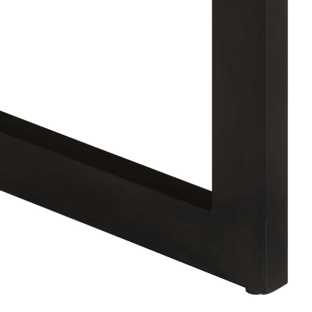 vidaXL Esstisch 110x75 cm Altholz Massivholz