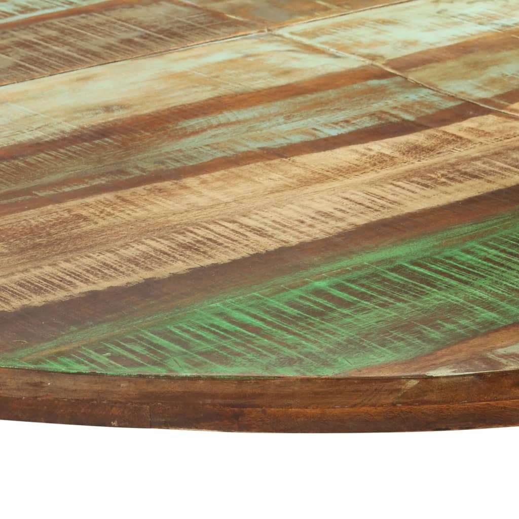 vidaXL Esstisch 110x75 cm Altholz Massivholz