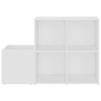 vidaXL Flur-Schuhschrank Weiß 105x35,5x70 cm Holzwerkstoff