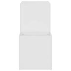 vidaXL Flur-Schuhschrank Weiß 105x35,5x70 cm Holzwerkstoff