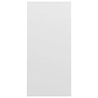 vidaXL Computertisch Weiß 102,5x35x75 cm Holzwerkstoff
