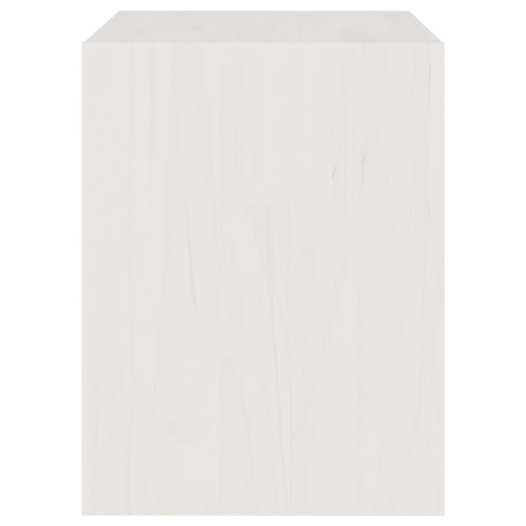 vidaXL Nachttisch 40x30,5x40 cm Massivholz Kiefer