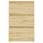 vidaXL Nachtschrank 40x29,5x64 cm Massivholz Kiefer
