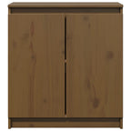 vidaXL Beistellschrank Honigbraun 60x36x65 cm Massivholz Kiefer