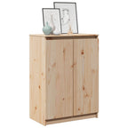 vidaXL Sideboard 60x36x84 cm Massivholz Kiefer