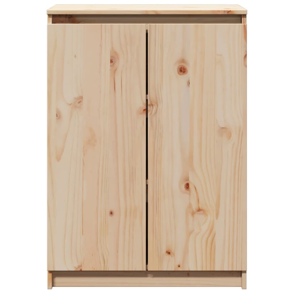 vidaXL Sideboard 60x36x84 cm Massivholz Kiefer