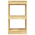 vidaXL Bücherregal 40x30x71,5 cm Massivholz Kiefer
