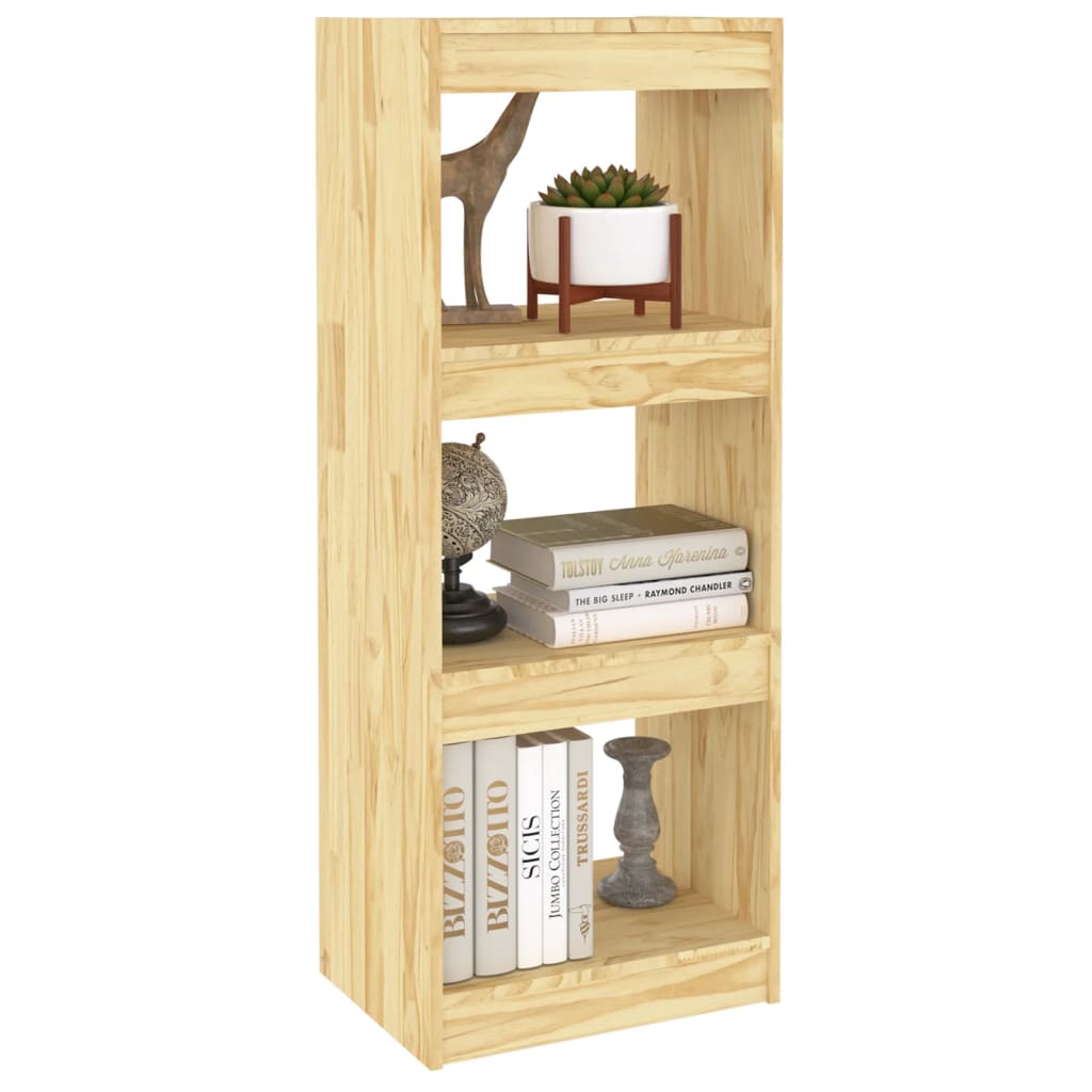 vidaXL Bücherregal/Raumteiler 40x30x103,5 cm Massivholz Kiefer