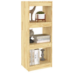 vidaXL Bücherregal/Raumteiler 40x30x103,5 cm Massivholz Kiefer