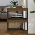 vidaXL Bücherregal/Raumteiler Honigbraun 60x30x71,5 cm Kiefernholz