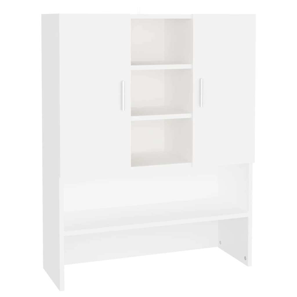 vidaXL Waschmaschinenschrank Weiß 70,5x25,5x90 cm