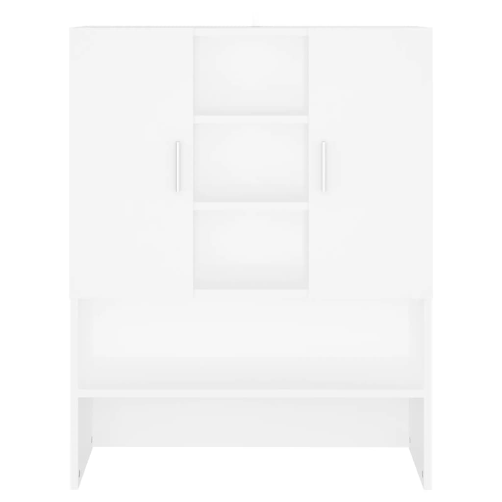 vidaXL Waschmaschinenschrank Weiß 70,5x25,5x90 cm