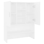 vidaXL Waschmaschinenschrank Weiß 70,5x25,5x90 cm