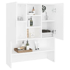 vidaXL Waschmaschinenschrank Weiß 70,5x25,5x90 cm