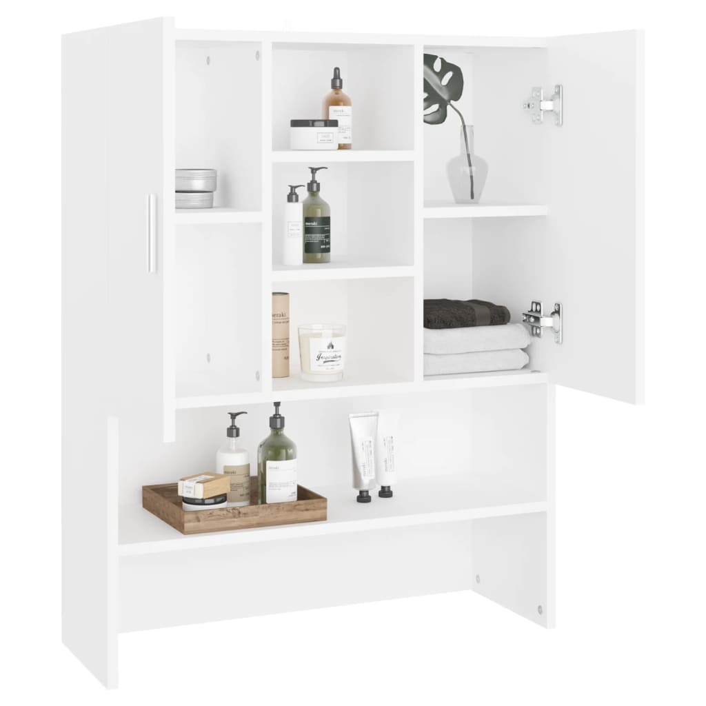 vidaXL Waschmaschinenschrank Weiß 70,5x25,5x90 cm