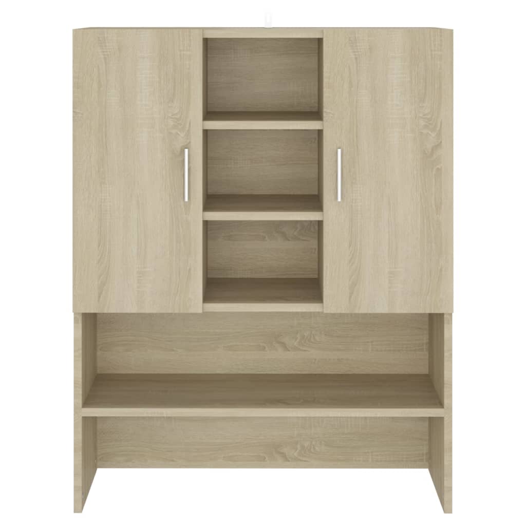 vidaXL Waschmaschinenschrank Sonoma-Eiche 70,5x25,5x90 cm
