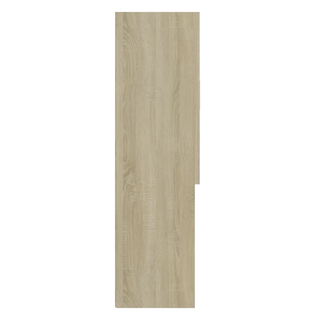 vidaXL Waschmaschinenschrank Sonoma-Eiche 70,5x25,5x90 cm
