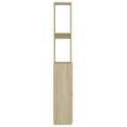 vidaXL Badschrank Sonoma-Eiche 25x26,5x170 cm Holzwerkstoff